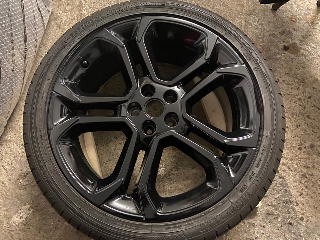 Felgen Pulverbesichtet