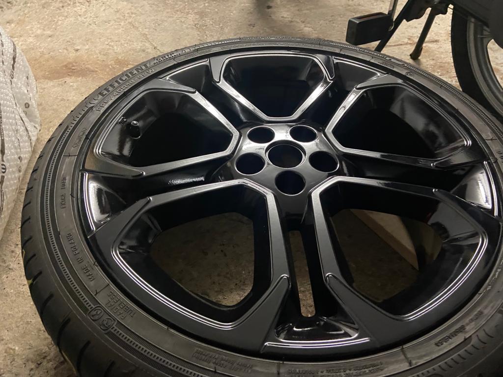 Felgen Pulverbesichtet