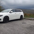 Darkened tail lights