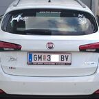 Heckansicht meines Kombis