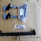 Anhängerkupplung, ausgepackt