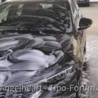 Unser Tipo schäumt vor Wut über den unfairen Crash-Test ;-)