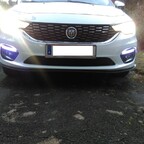 Fronstpoilerlippe, neue LEDs sowie Endrohre