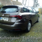 Nach der heutigen Autowäsche, jetzt noch mit den Winterreifen, die allerdings bald den schönen Sommeralus weichen werden.