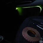 LED-Beleuchtung Beifahrersitz, Schaltung, Türen, Boden, synchronisiert mit LED-Einstiegsleisten