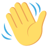 Waving Hand Sign :1f44b:
